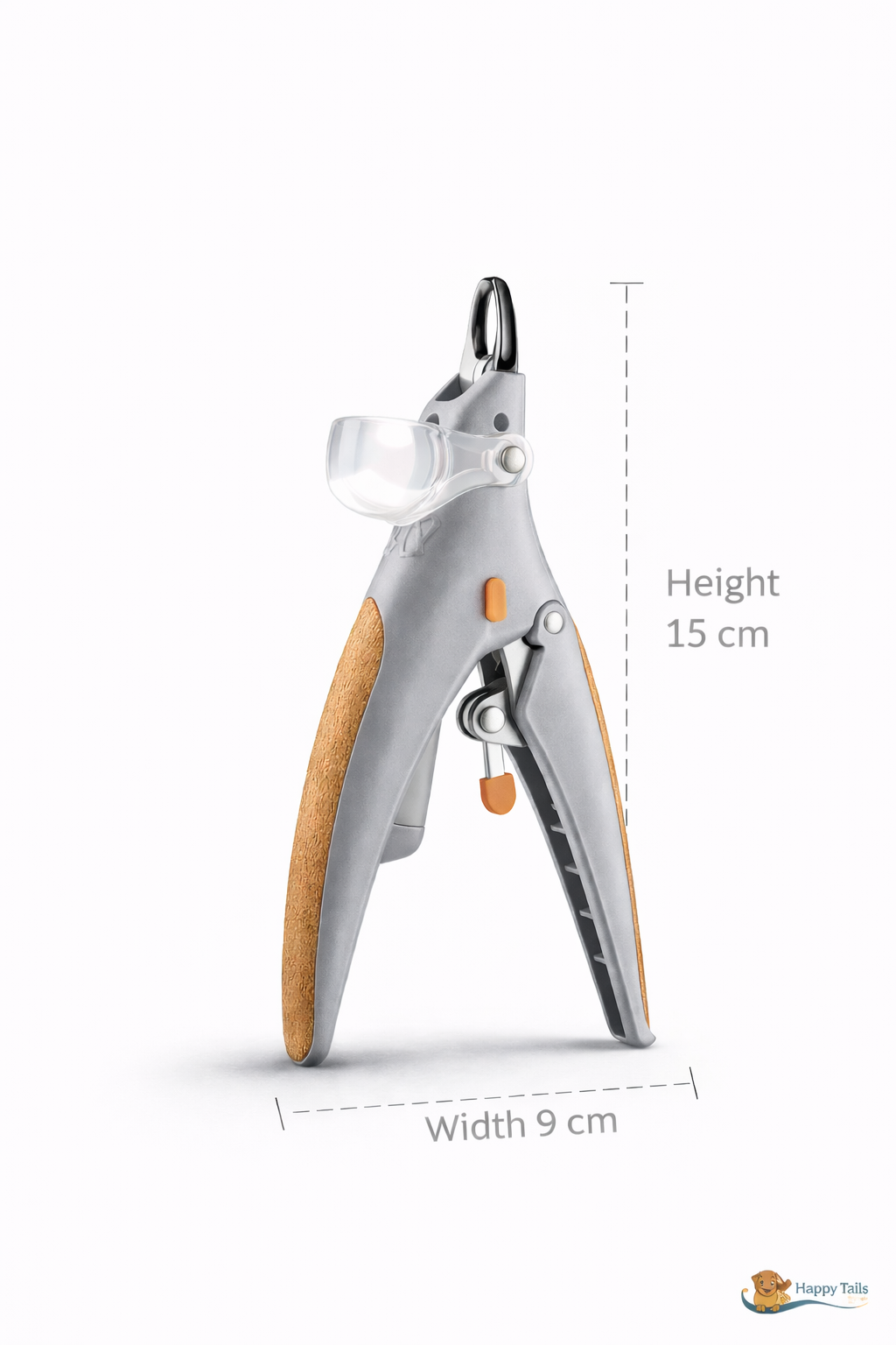 Happy Tails LED Pet Nail Clipper for Cats & Dogs